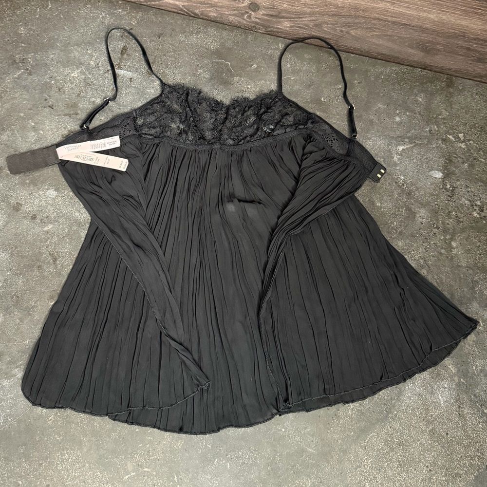 Victoria's Secret DREAM ANGELS Dare to Dream Lace Pleated Babydoll Set, XS. NWT! - Picture 10 of 13